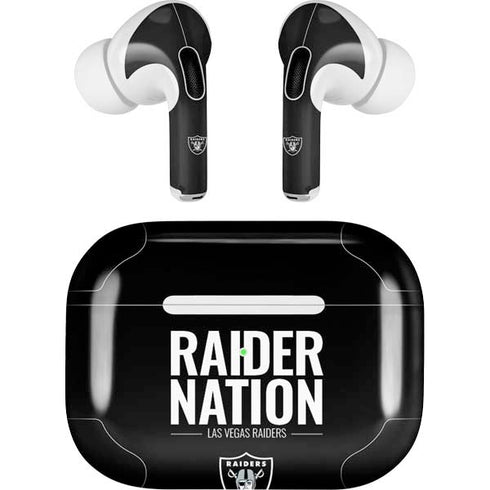 NFL Las Vegas Raiders Team Motto Apple AirPods Pro Skin
